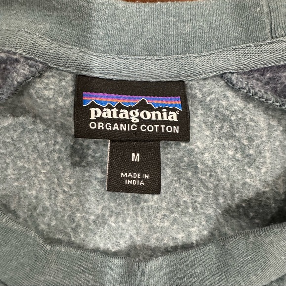 Patagonia Fitz Roy Hex Lightweight Logo Crew Sweatshirt Sweater Size Medium Mens - Picture 4 of 9